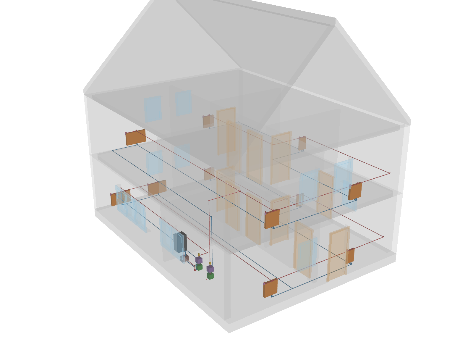 Architecture and heating models
